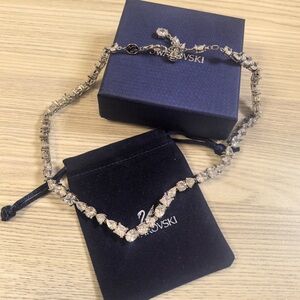 Swarovski Silver and Crystal Necklace